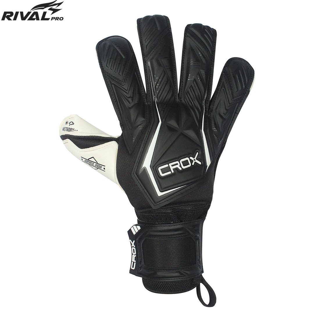 Crox Rival Pro RP1 Black White Hybrid Cut Sizes 6-11