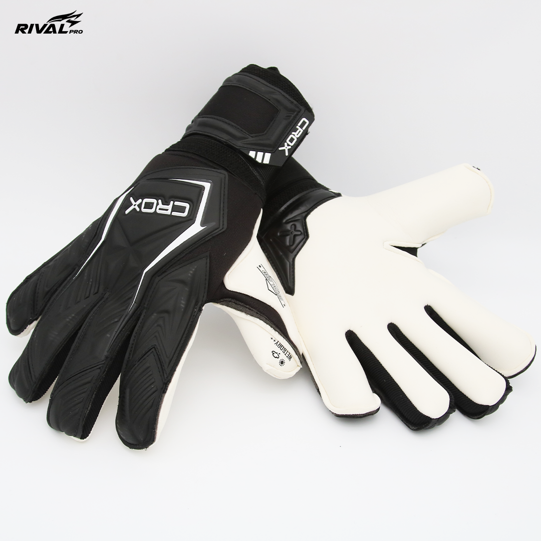 Crox Rival Pro RP1 Black White Hybrid Cut Sizes 6-11