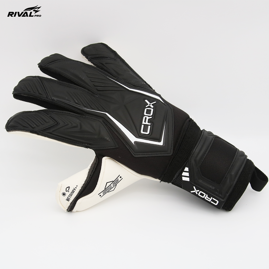 Crox Rival Pro RP1 Black White Hybrid Cut Sizes 6-11